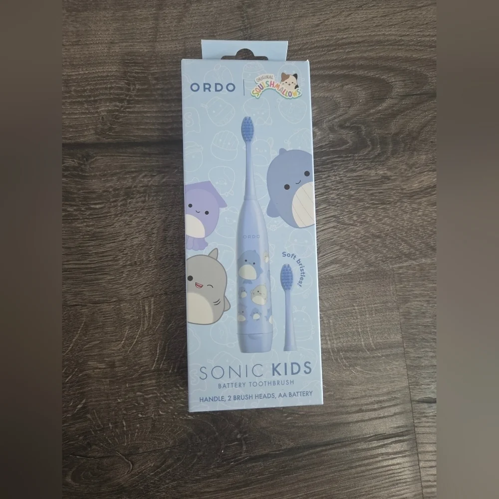 Ordo Sonic Kids Squishmallows Electric Toothbrush NEW